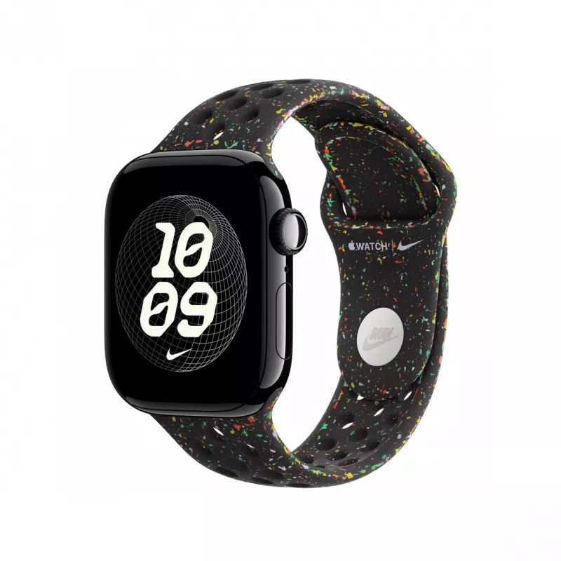Remienok Apple MGAE4ZM/A príslušenstvo k smartwatchu čierny hliník fluoroelastomer