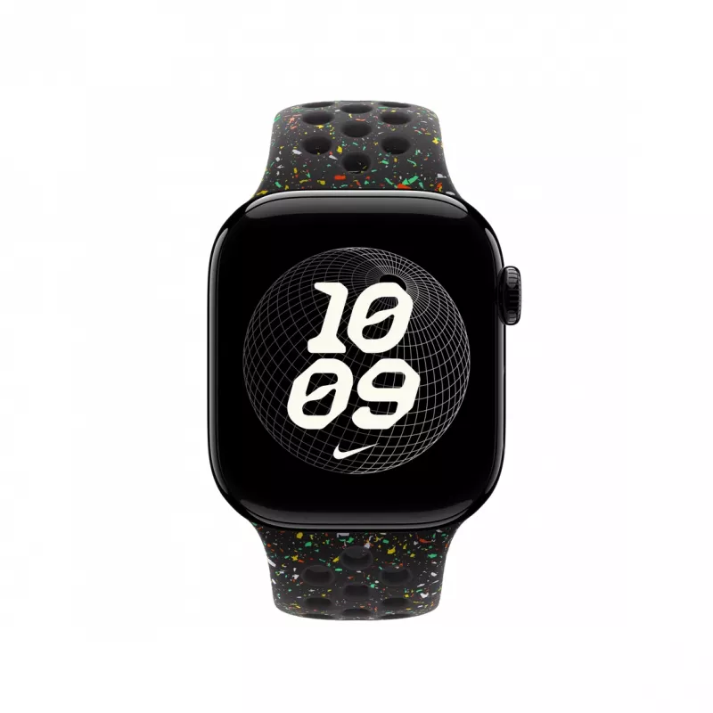 Remienok Apple MGAE4ZM/A príslušenstvo k smartwatchu čierny hliník fluoroelastomer