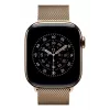 APPLE 42 mm zlatý remienok Milanese