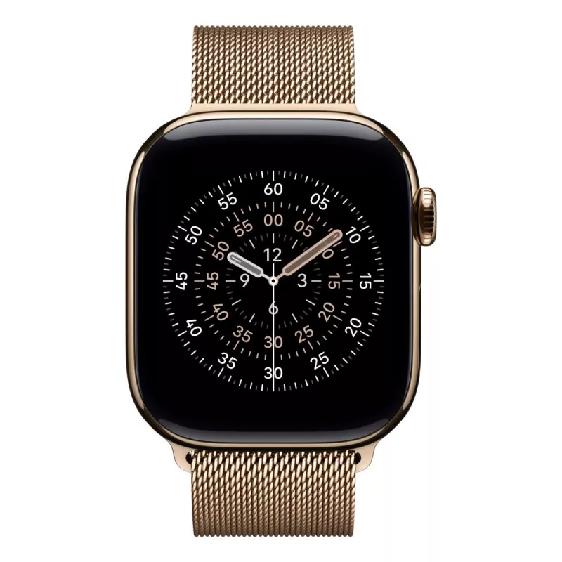 APPLE 42 mm zlatý remienok Milanese