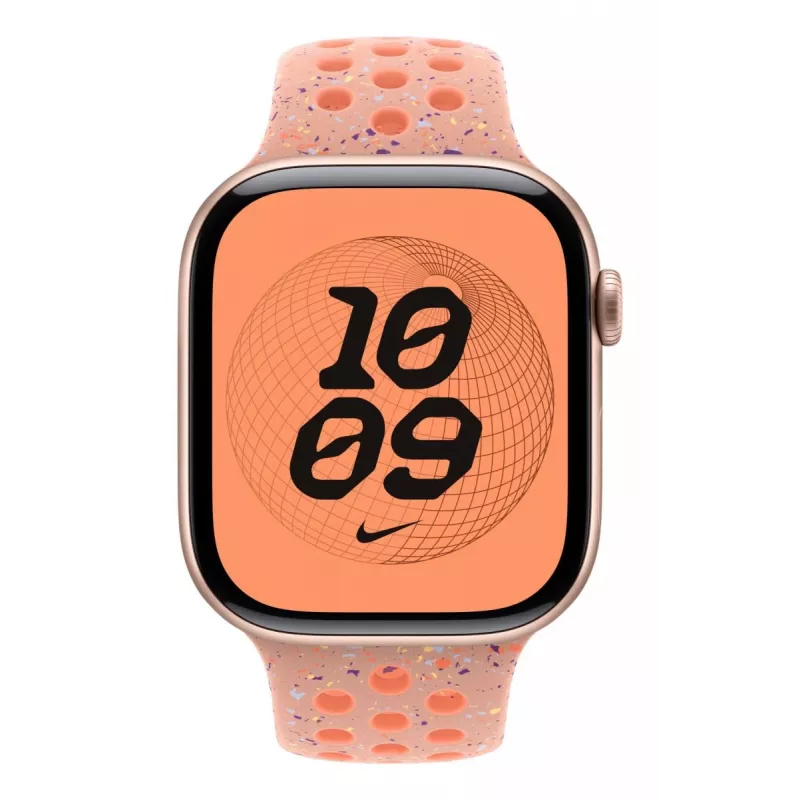 Remienok Apple Nike Sport Band MGC74ZM/A ružový hliník fluoroelastomer 46 mm