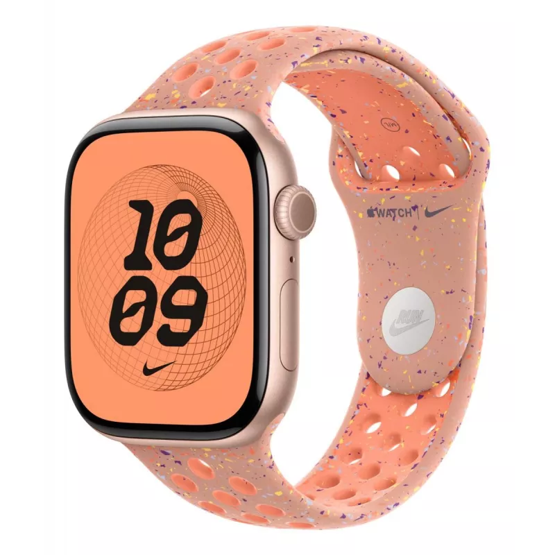 Remienok Apple Nike Sport Band MGC74ZM/A ružový hliník fluoroelastomer 46 mm