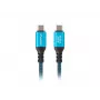 Lanberg CA-CMCM-44CU-0005-BK kábel USB-C M/M USB4 0,5 m, 240 W, 8K 60 Hz