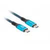 Lanberg CA-CMCM-44CU-0005-BK kábel USB-C M/M USB4 0,5 m, 240 W, 8K 60 Hz