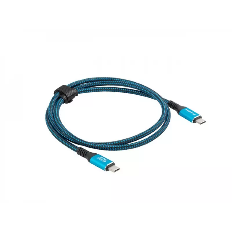 Lanberg CA-CMCM-44CU-0005-BK kábel USB-C M/M USB4 0,5 m, 240 W, 8K 60 Hz