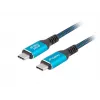 Lanberg CA-CMCM-44CU-0005-BK kábel USB-C M/M USB4 0,5 m, 240 W, 8K 60 Hz