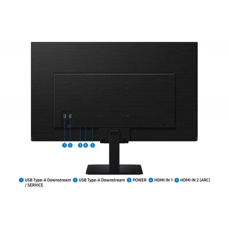 Samsung M5 M50F počítačový monitor 68,6 cm (27 inch) 1920 x 1080 pixelov Full HD LCD čierny