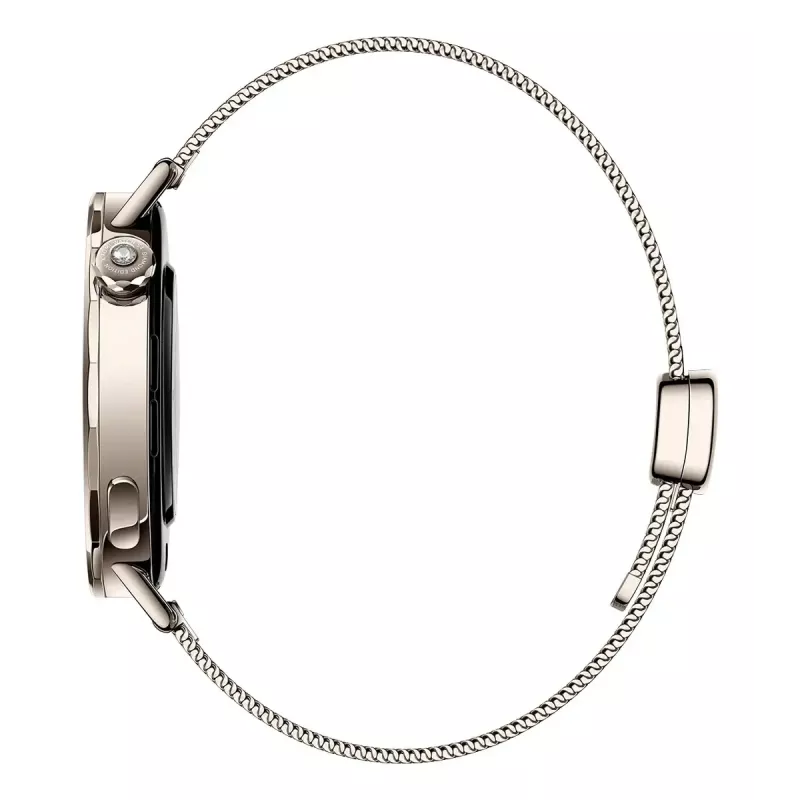 Xiaomi Watch S4 41 mm inteligentné hodinky, 1,32" AMOLED 466x466, GPS, NFC, 5 ATM, milánsky remienok, Sunset Gold