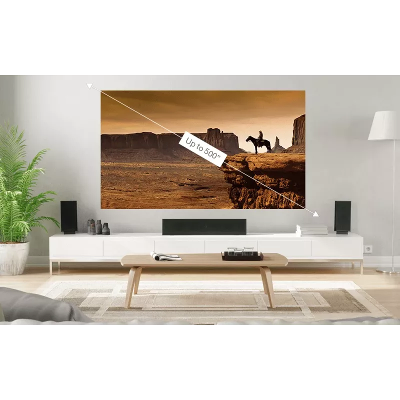 Epson EH-TW7000 štandardný projektor 3000 ANSI lumenov 3LCD UHD 4K (3840x2160) 3D biely