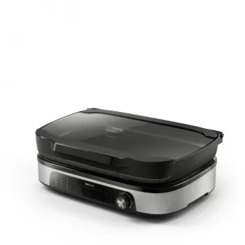 Elektrický gril Philips HD6212/90 2400 W, 2-zónový samostatne stojaci gril, 1250 cm² hliníkový povrch, max. 220 °C