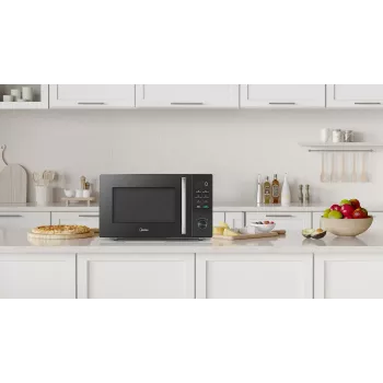Mikrovlnná rúra Midea MMO-AM25VB(BK) samostatne stojaca 25 L 900 W čierna