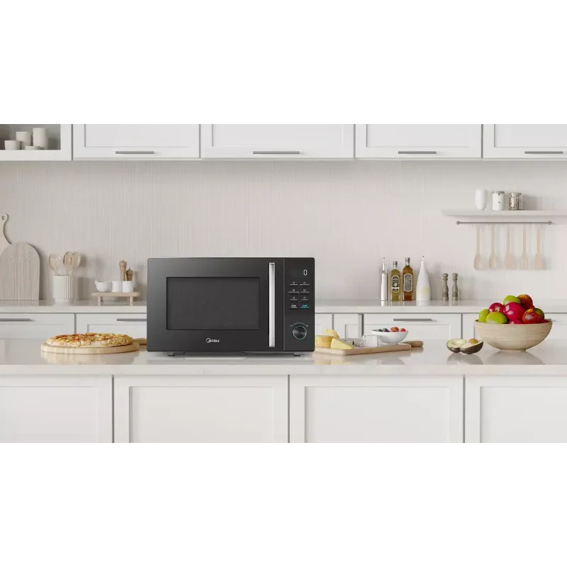 Mikrovlnná rúra Midea MMO-AM25VB(BK) samostatne stojaca 25 L 900 W čierna