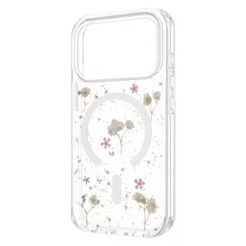 Zadný kryt FIXED MagBloom pre Apple iPhone 17 Pro — TPU, Blush Plum