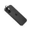 FIXED sklo kamery pre Apple iPhone 17 — sklo čierne