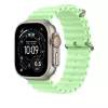 Remienok Apple Natural Titanium Finish MGCF4ZM/A zelený fluórelastomer 49mm