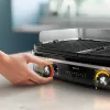 Elektrický gril Philips HD6222/90 2400 W čierny nehrdzavejúca oceľ