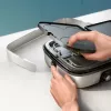 Elektrický gril Philips HD6222/90 2400 W čierny nehrdzavejúca oceľ