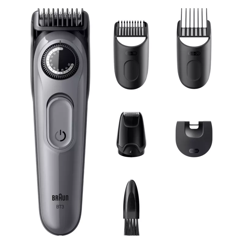 Braun BeardTrimmer 3 80789789 zastrihávač brady AC/batéria 20 2 cm čierny
