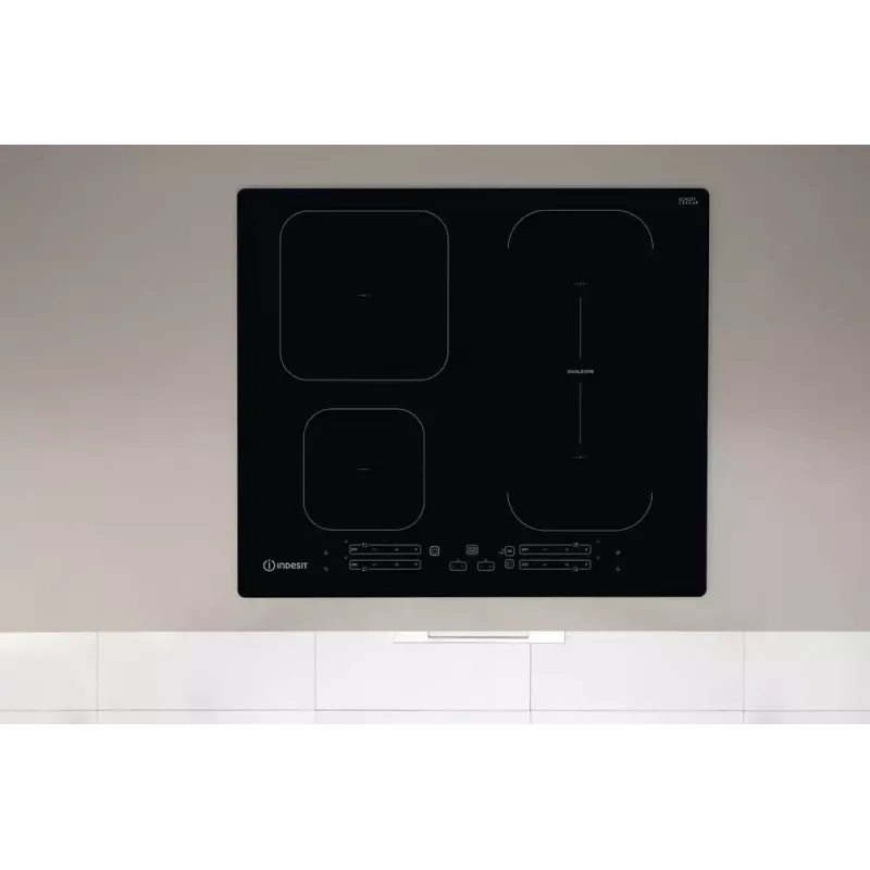 Indesit IB 65B60 NE čierna vstavaná 59 cm indukčná varná doska 4 zóny