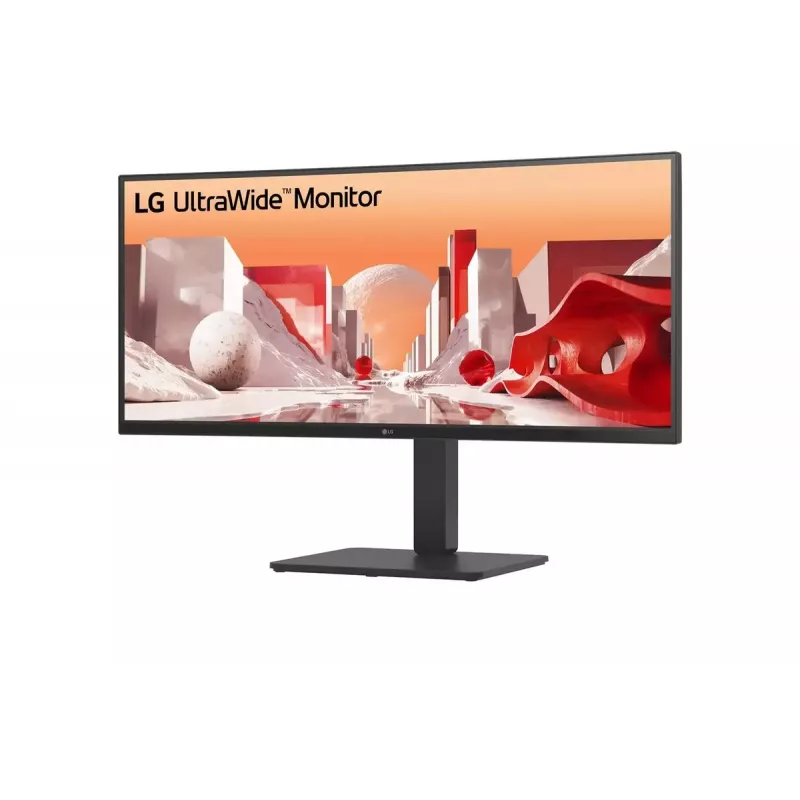 Monitor LG 34BA75QE-B 34 inch Wide Quad HD (3440 x 1440) IPS zakrivený, 5 ms, USB-C, VESA, reproduktory