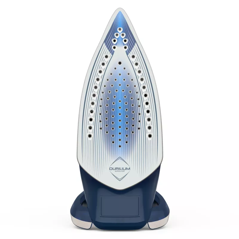 Tefal Smart Protect Plus FV6872 parná žehlička Durilium Airglide žehliaca plocha 2800 W modrá