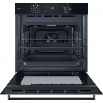 Vstavaná elektrická rúra INDESIT IO K58HS B — 71 l, hydrolytické čistenie, konvekcia, gril, para