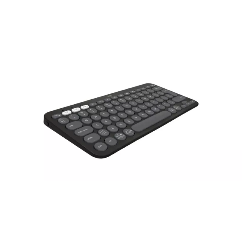 Logitech Pebble Keys 2 K380s klávesnica univerzálna RF bezdrôtová + Bluetooth QWERTY US International grafitová