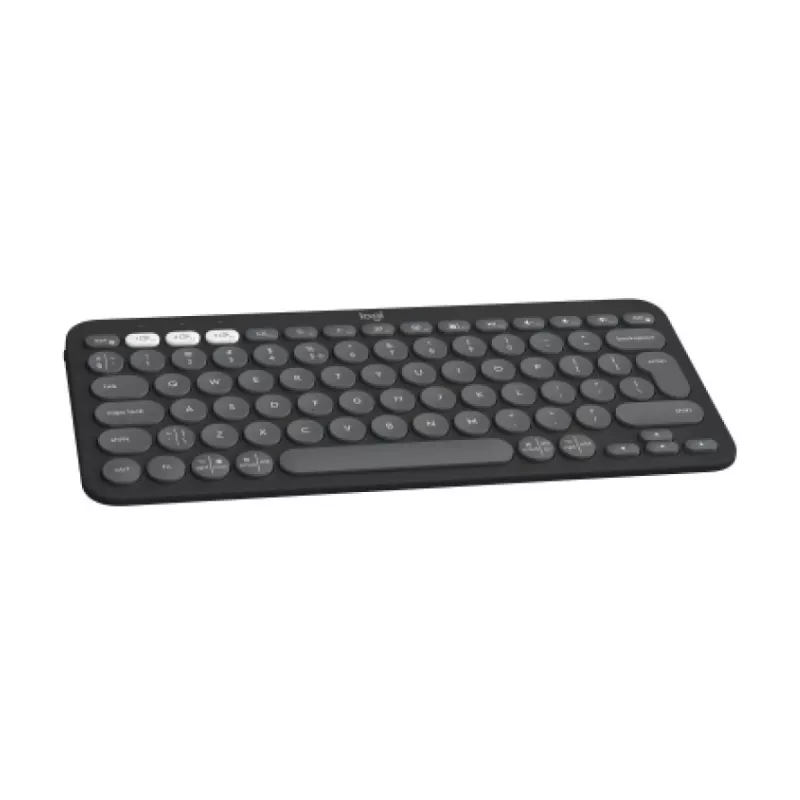 Logitech Pebble Keys 2 K380s klávesnica univerzálna RF bezdrôtová + Bluetooth QWERTY US International grafitová