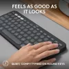Logitech Pebble Keys 2 K380s klávesnica univerzálna RF bezdrôtová + Bluetooth QWERTY US International grafitová