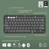 Logitech Pebble Keys 2 K380s klávesnica univerzálna RF bezdrôtová + Bluetooth QWERTY US International grafitová