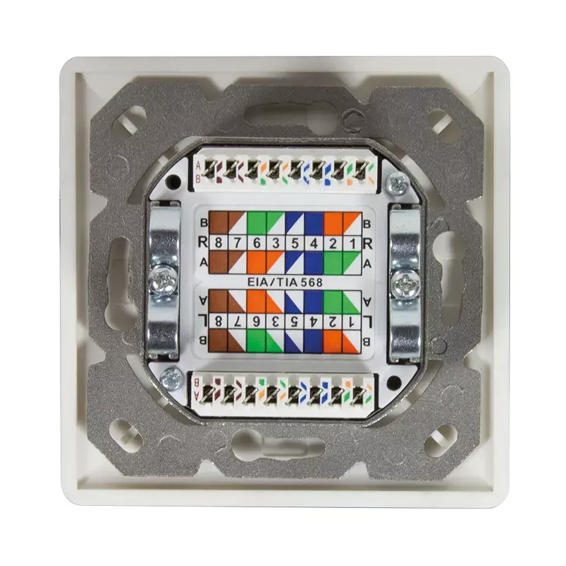 Sieťová zásuvka 2 x RJ-45 LogiLink NP0124