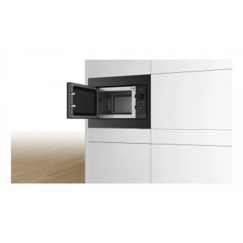 Bosch Serie 2 BFL523MB4 mikrovlnná rúra čierna solo mikrovlnná rúra vstavaná 20 l 800 W