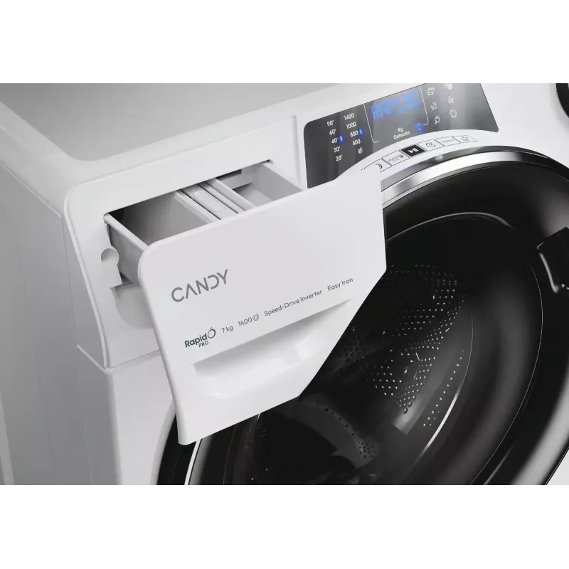 Candy RapidÓ PRO RP4 476BWMBC/1-S práčka s predným plnením 7 kg 1400 RPM biela