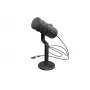 Káblový PC mikrofón GENESIS Radium 350D – USB Type-A/Type-C, -48 dB citlivosť, 16–14 000 Hz, 2,5 m kábel, čierny