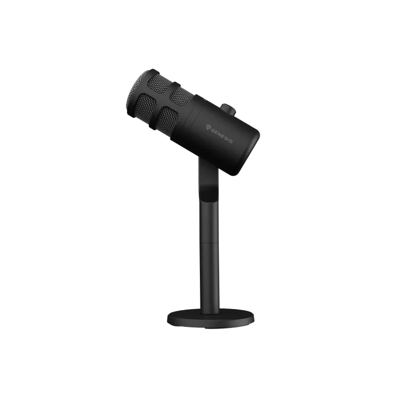 Káblový PC mikrofón GENESIS Radium 350D – USB Type-A/Type-C, -48 dB citlivosť, 16–14 000 Hz, 2,5 m kábel, čierny
