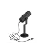 Káblový PC mikrofón GENESIS Radium 350D – USB Type-A/Type-C, -48 dB citlivosť, 16–14 000 Hz, 2,5 m kábel, čierny