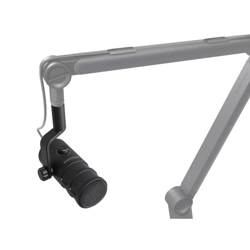 Káblový PC mikrofón GENESIS Radium 350D – USB Type-A/Type-C, -48 dB citlivosť, 16–14 000 Hz, 2,5 m kábel, čierny