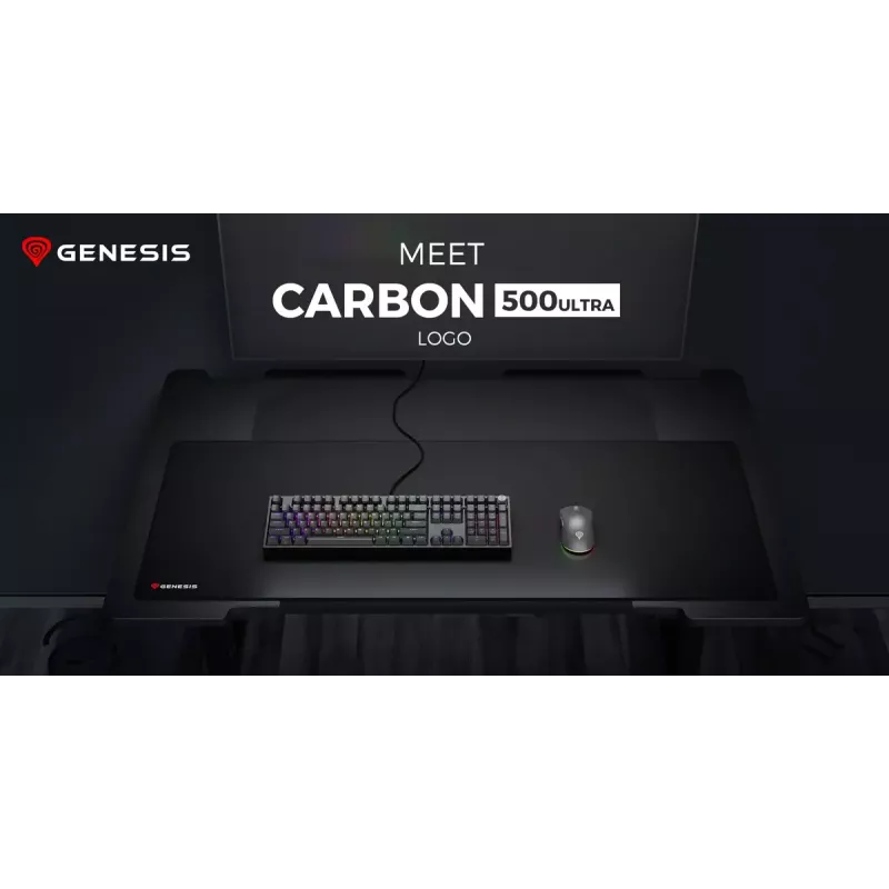 Podložka pod myš GENESIS Carbon 500 Ultra Logo
