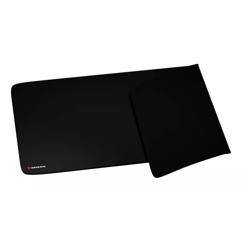 GENESIS Carbon 500 Hyper Logo, čierna, monochromatická, textil, guma, herná podložka pod myš