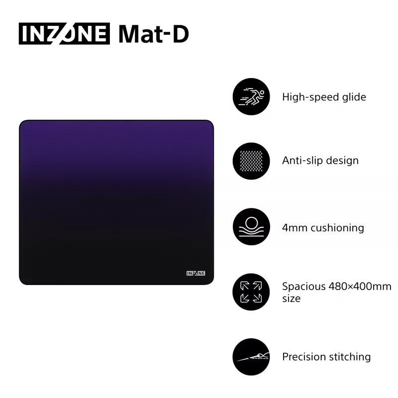 Sony INZONE Mat-D herná podložka pod myš čierna