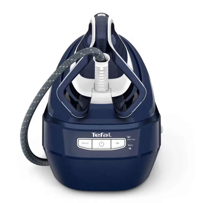 Tefal Pro Express Vision GV9812 3000 W 1,1 L Durilium AirGlide Autoclean žehliaca plocha modrá, biela