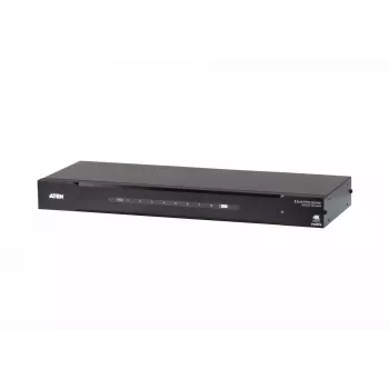 ATEN 8-portový True 4K HDMI rozbočovač, HDMI, 8x HDMI, 4096 x 2160 pixelov, čierny, kov, 4K Ultra HD