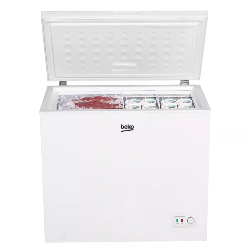 Mraznička BEKO CF200EWN — 198 L, energetická trieda E, 40 dB, biela