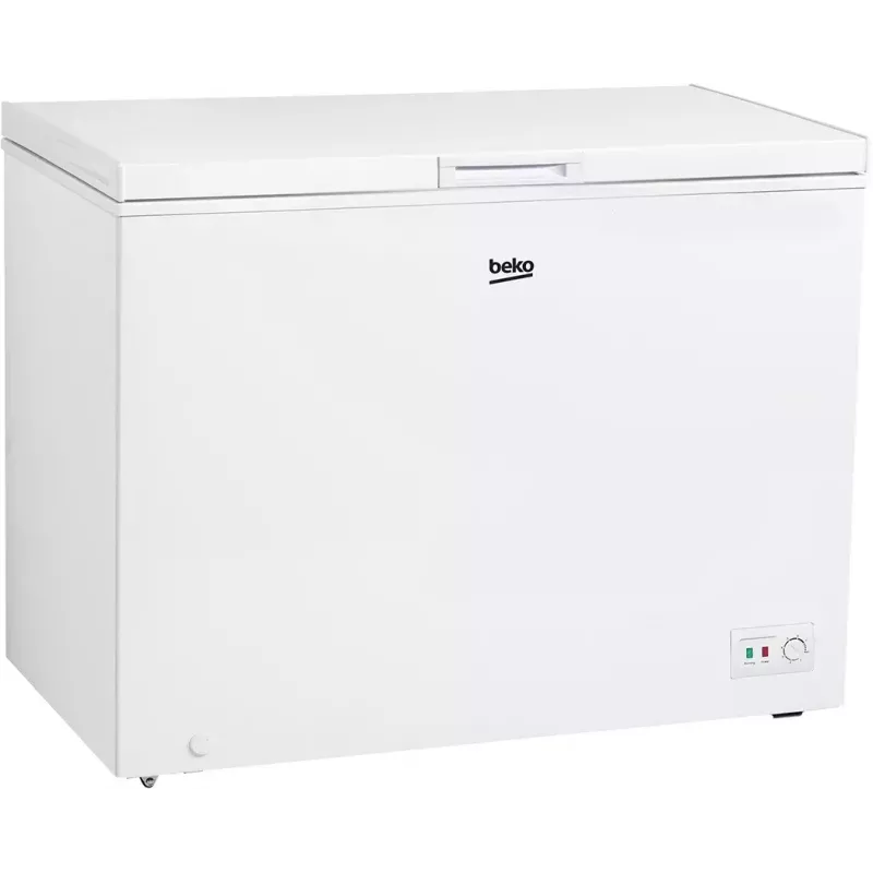 Mraznička BEKO CF316EWN, 308 L úžitkový objem, energetická trieda E, 235 kWh/rok, 40 dB, biela