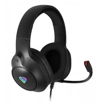 GENESIS NEON 213, káblový, hovory / hudba, 20 – 20000 Hz, 302 g, headset, čierna
