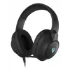 GENESIS NEON 213, káblový, hovory / hudba, 20 – 20000 Hz, 302 g, headset, čierna