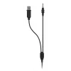 GENESIS NEON 213, káblový, hovory / hudba, 20 – 20000 Hz, 302 g, headset, čierna