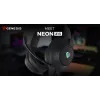 GENESIS NEON 213, káblový, hovory / hudba, 20 – 20000 Hz, 302 g, headset, čierna