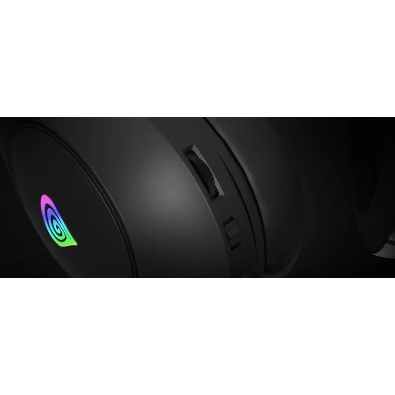 GENESIS NEON 213, káblový, hovory / hudba, 20 – 20000 Hz, 302 g, headset, čierna