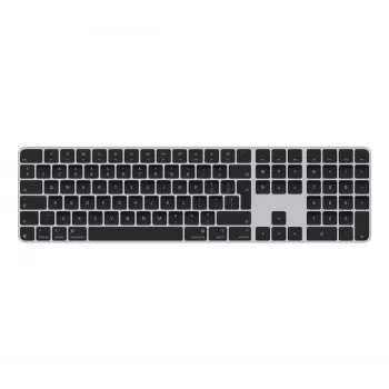 APPLE Magic Keyboard s Touch ID a numerickou klávesnicou pre Apple Silicon – čierna – Qwerty UK (MXK83Z/A)